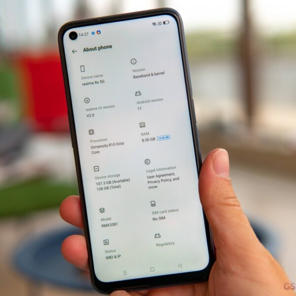 Realme 8s 5G Price in Nigeria Today